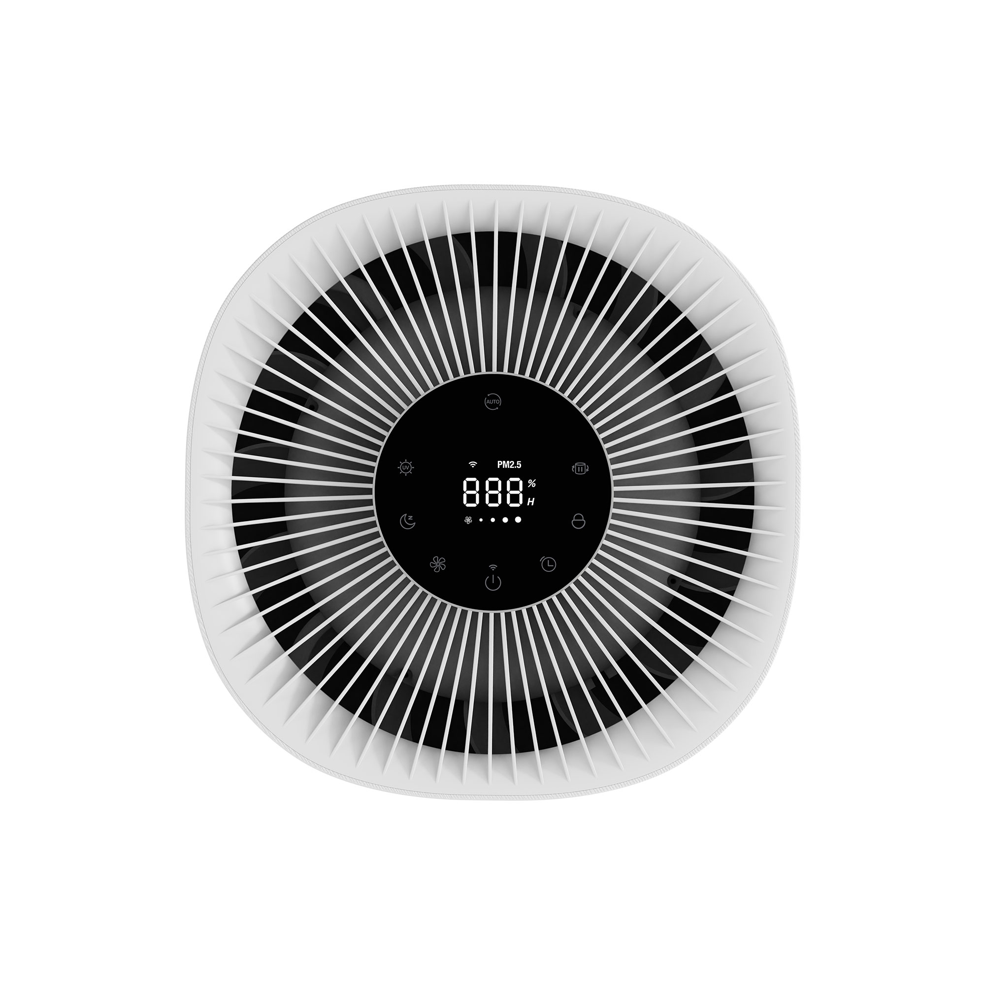 Bwell เครื่องฟอกอากาศขนาด 120 ตรม. 8 ขั้นตอน รุ่น AP-P4019US