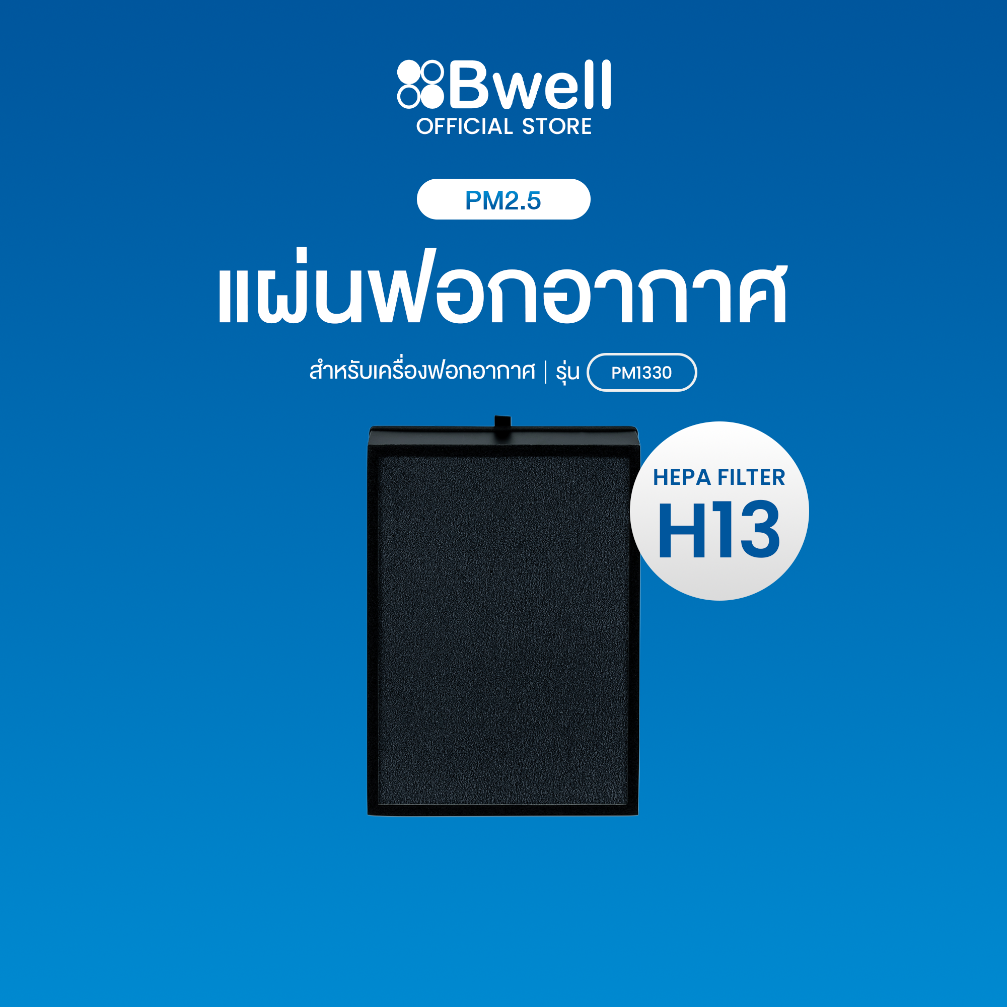 Bwellชุดแผ่นฟอกอากาศ PM1330